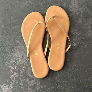 TKEES Lily nude sandals - TKEES sandals flip flops